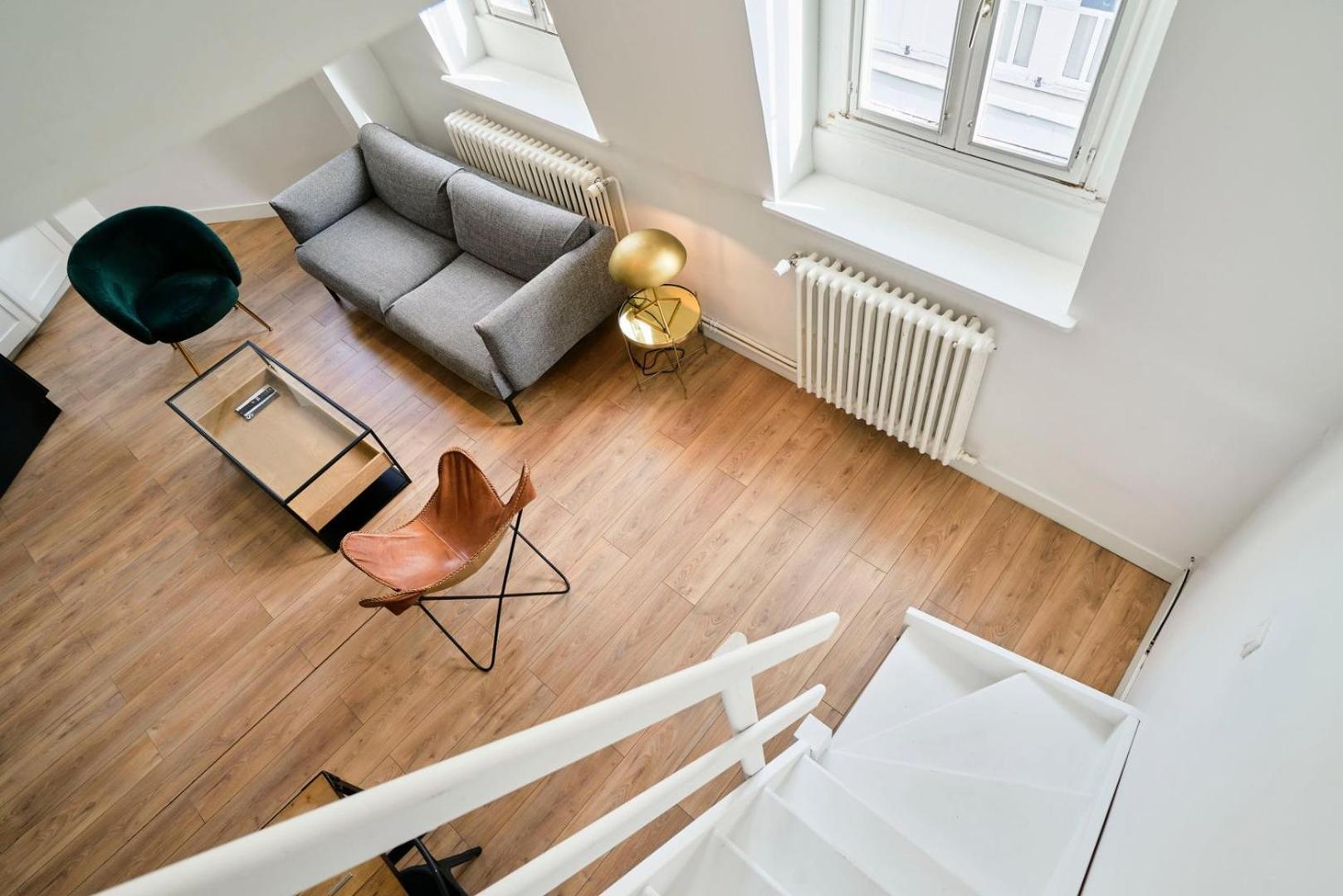 Duplex 2 Bedrooms 2 Bath ليل المظهر الخارجي الصورة